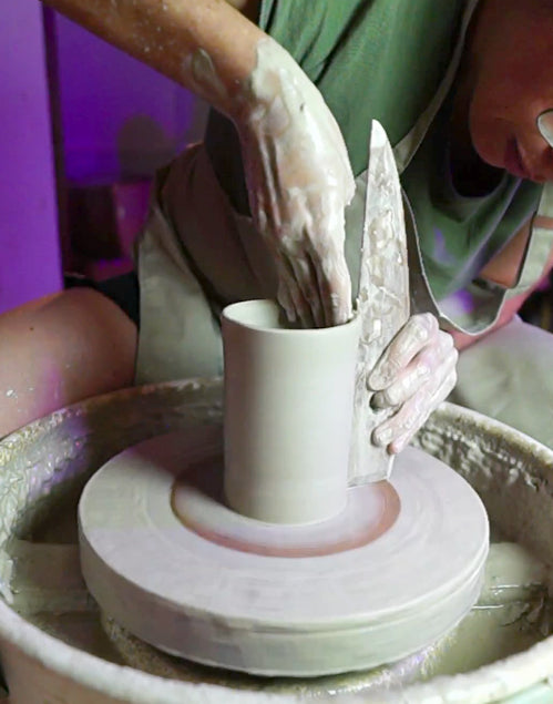 C-XL5 Pottery tool rib with elongated shape