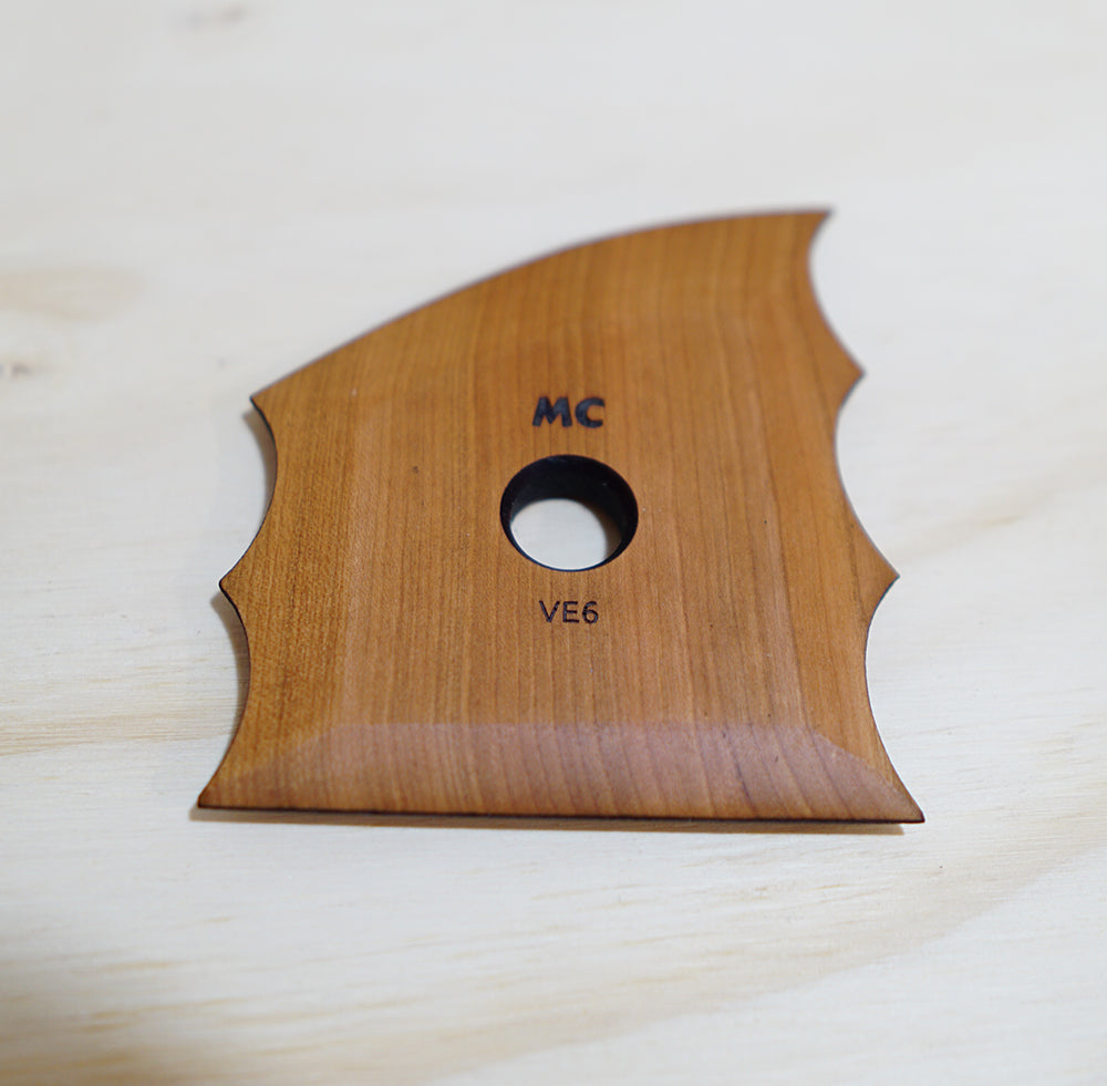 VE6 Pottery tool rib - MillerCraftsTools