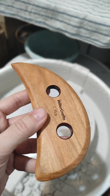 C-XL9 Pottery tool rib - MillerCraftsTools
