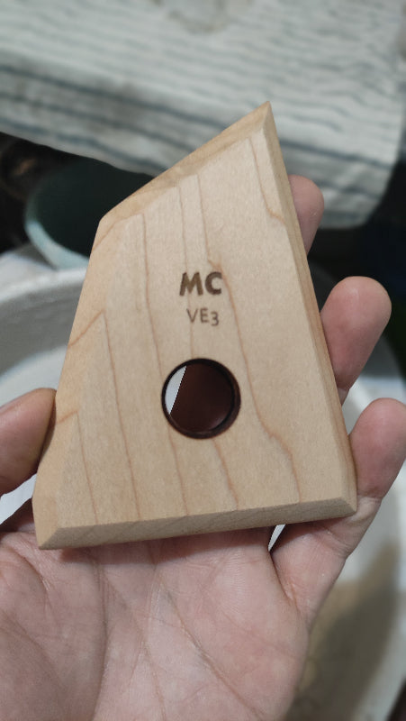 VE3 Pottery tool rib - MillerCraftsTools