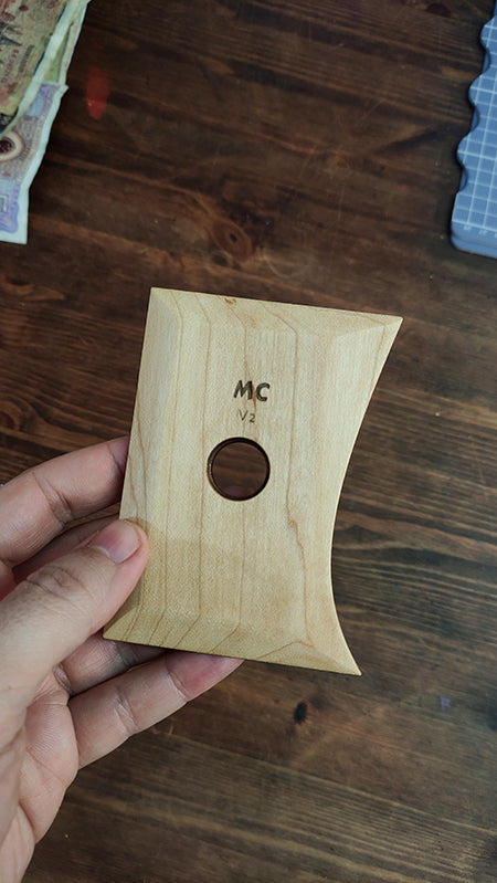 V2 Pottery tool rib - MillerCraftsTools