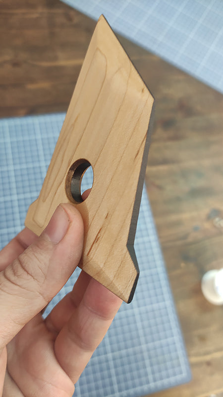 VE2 Pottery tool rib - MillerCraftsTools