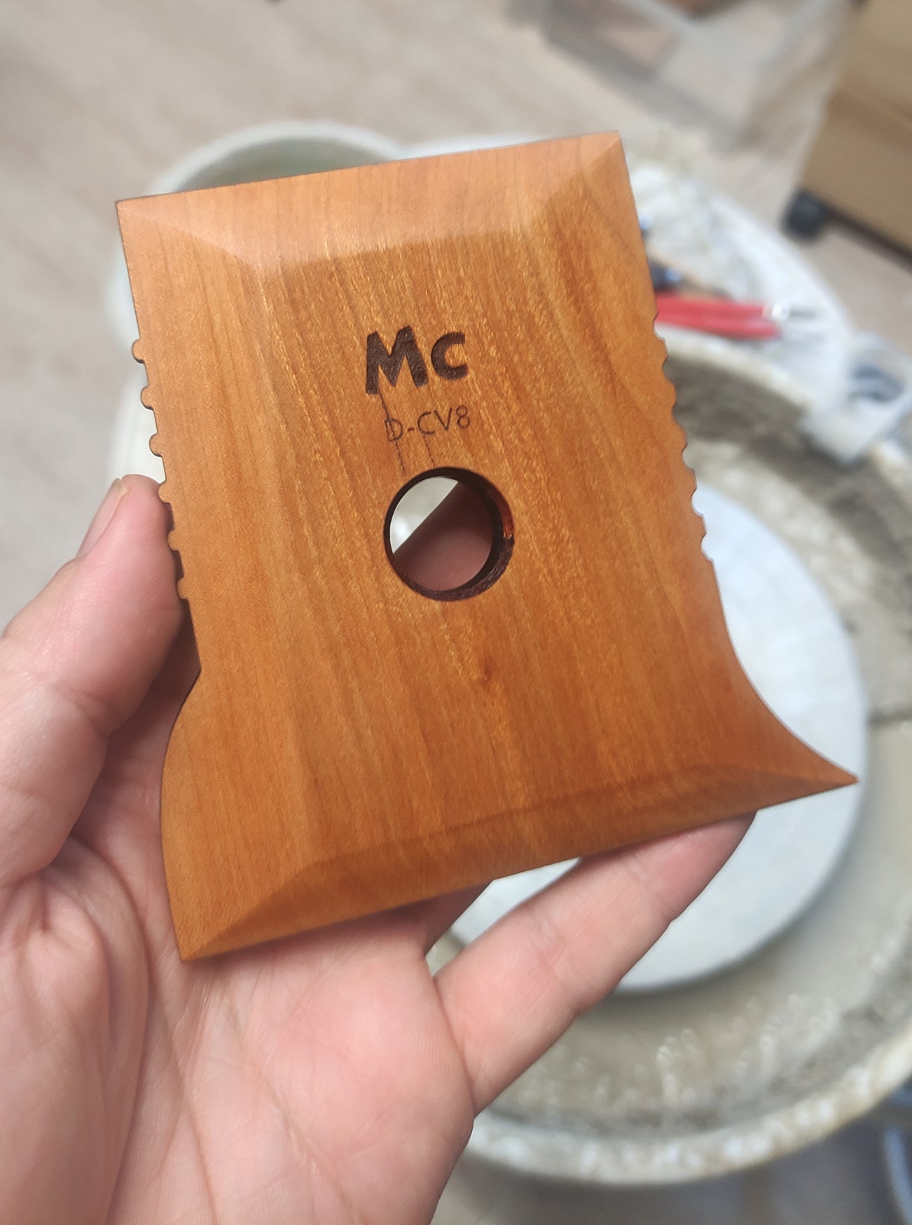 D-CV8 Pottery tool texture for mugs