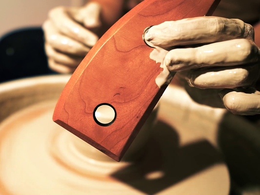 C-XL2 Large pottery tool rib - MillerCraftsTools