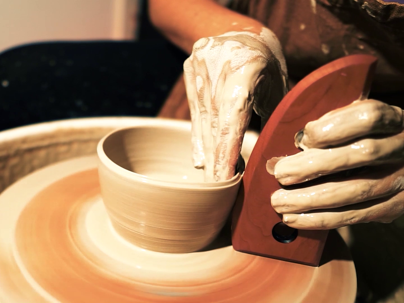 C-XL2 Large pottery tool rib - MillerCraftsTools