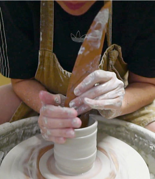 C-XL5 Pottery tool rib with elongated shape