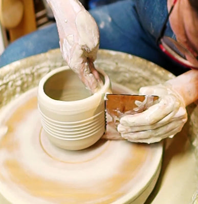 Handmade Wooden Texture Rib - D-CV8 Artisan Tool