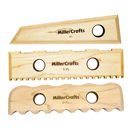 SET-3E Pottery tools set - MillerCraftsTools