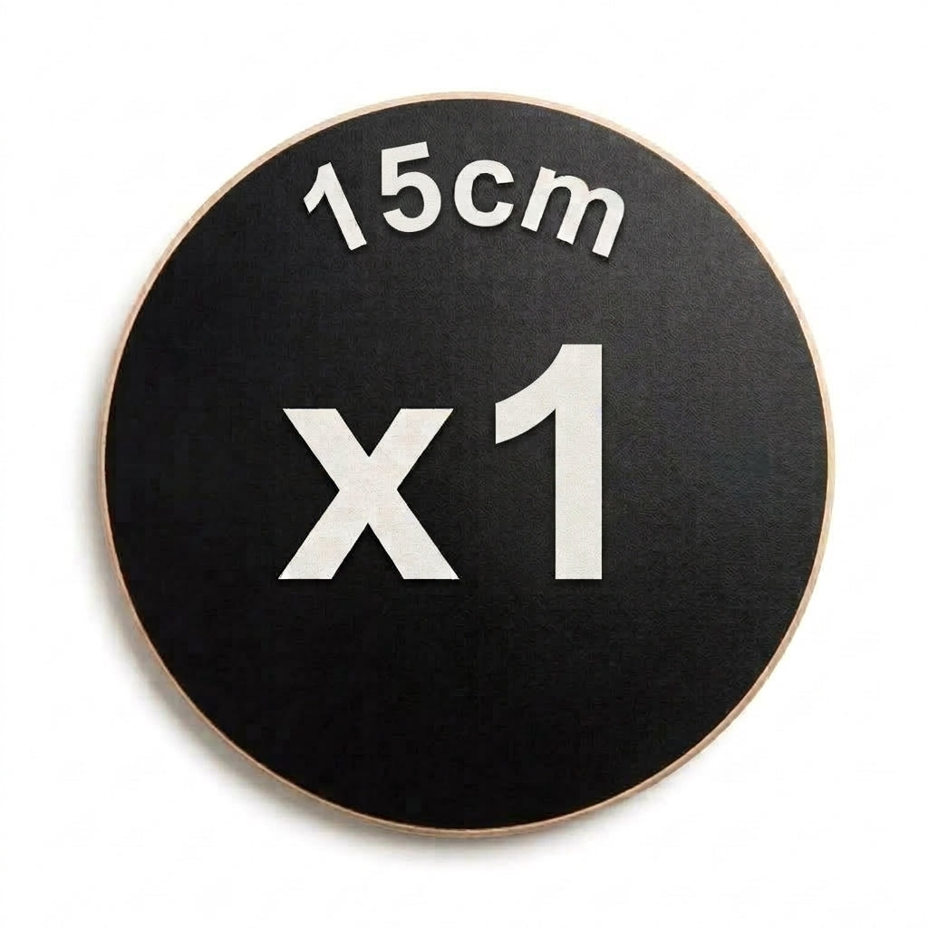 Sistema de Platos de Madera de 15cm para Cerámica BS1 con 8 Insertos - Para Tazas, Bowls y Piezas Pequeñas