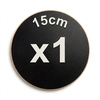 Sistema de Platos de Madera de 15cm para Cerámica BS1 con 8 Insertos - Para Tazas, Bowls y Piezas Pequeñas