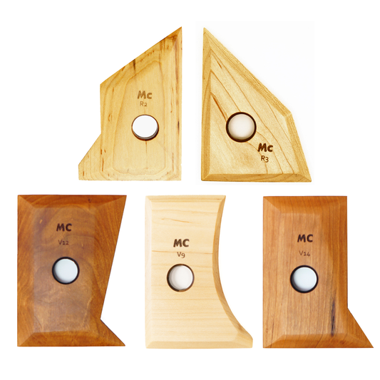 Shaping Set - Handmade Wooden Pottery Tools