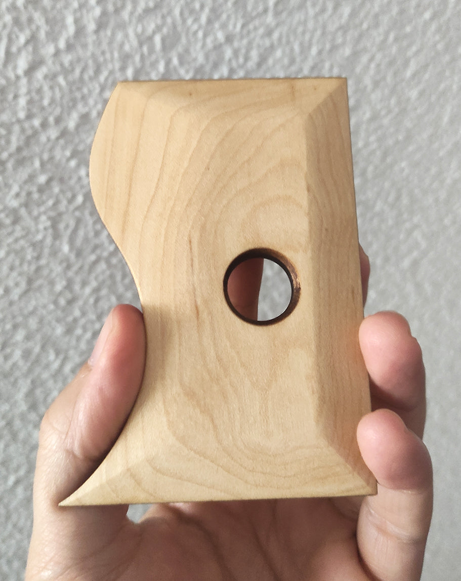 Handmade Wooden Profile Rib - V10 Deep Curve